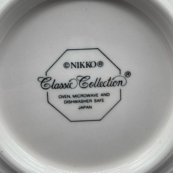 Nikko Orchard 4 Rim Soup Bowls - Picture 6 of 8